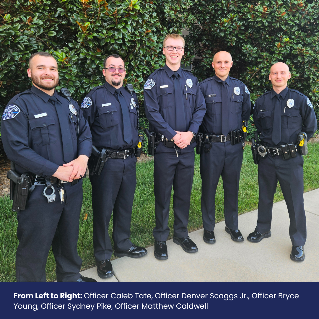 New Police Officers Photo August 2024